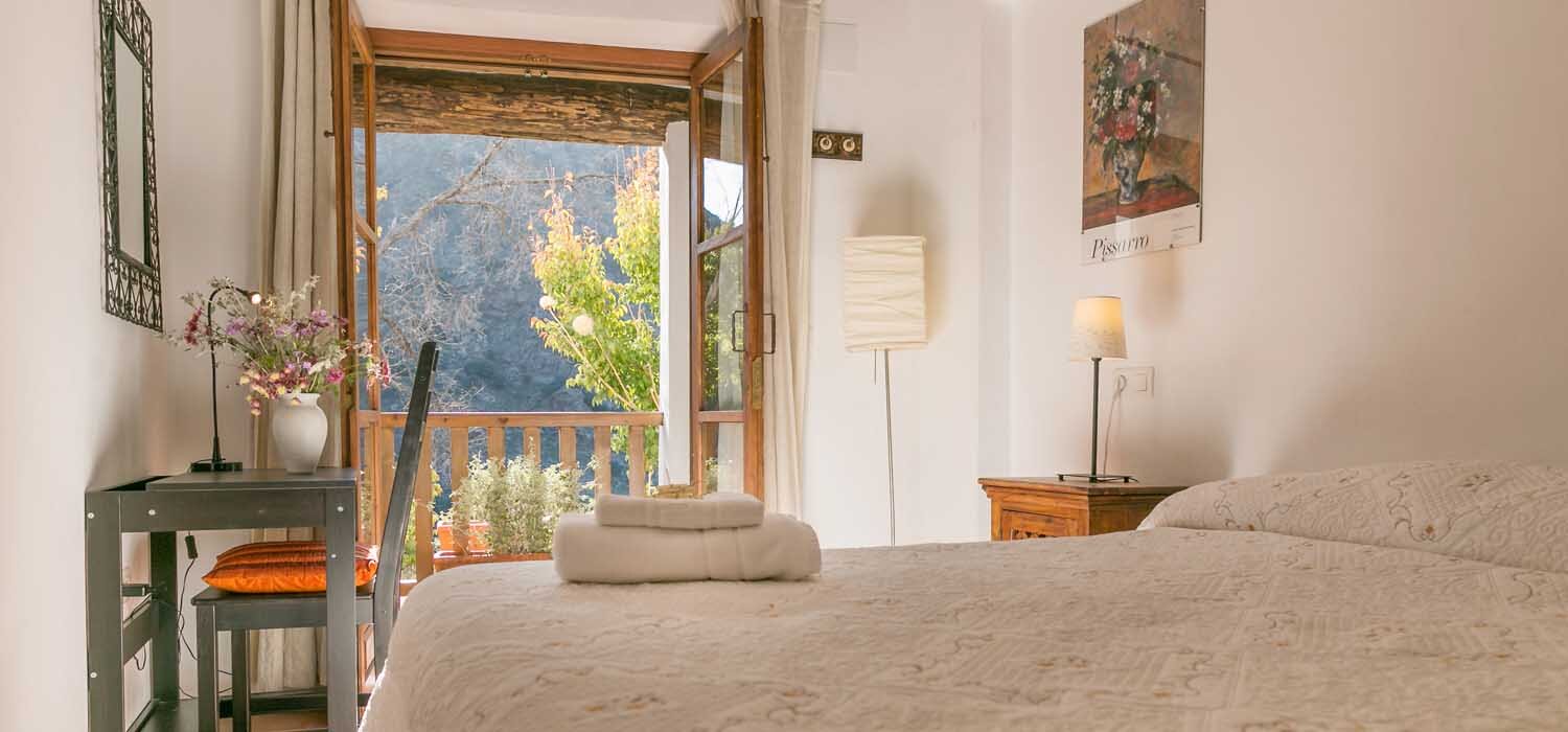 Casa Ana bedroom, venue hire in the Alpujarras, Spain (Copy) (Copy)