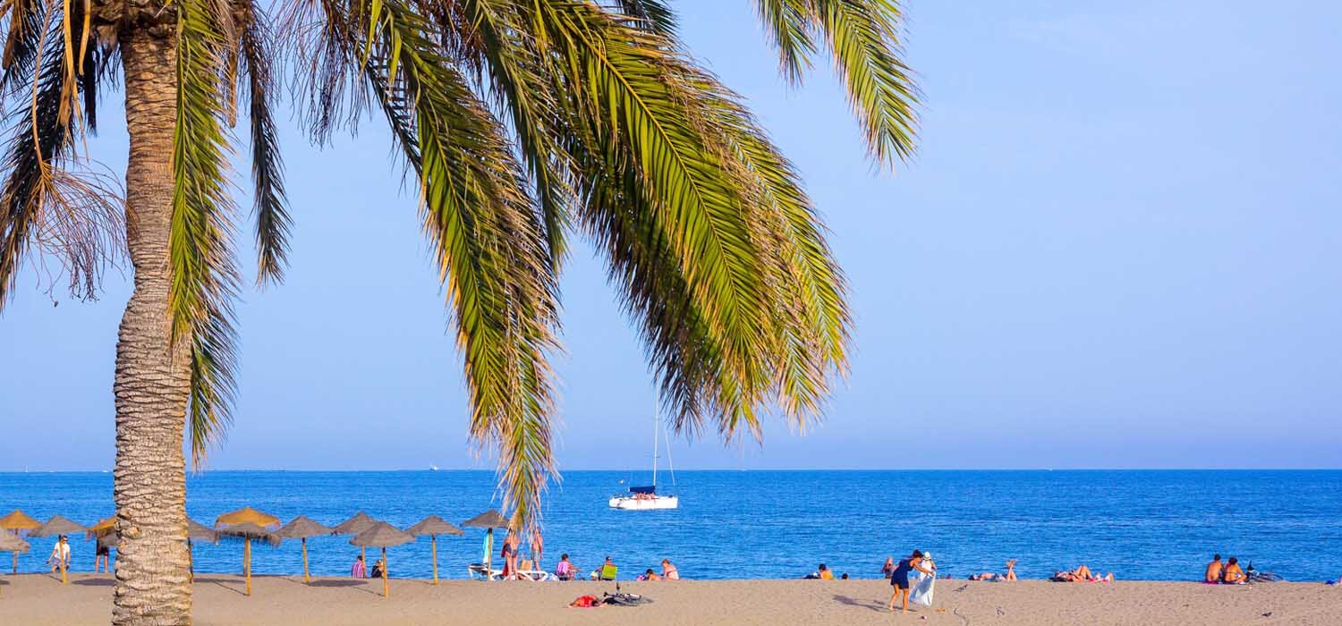 Malaga beach