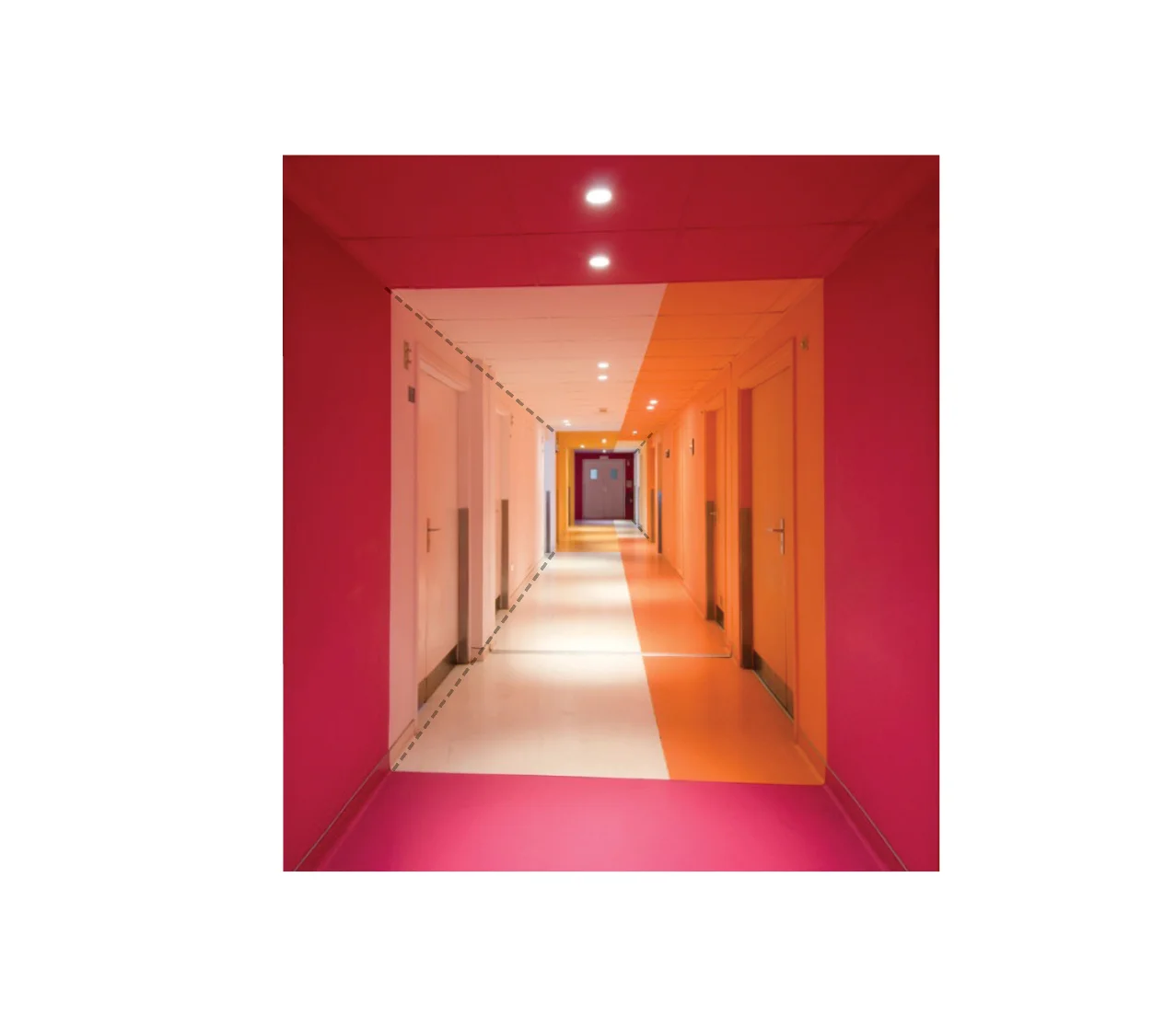 Dream Corridor : Transforming utilitarian spaces to evoke imagination 