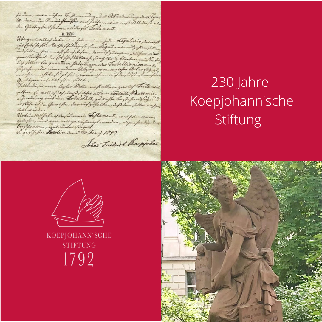 230 Jahre Koepjohann'sche Stiftung
