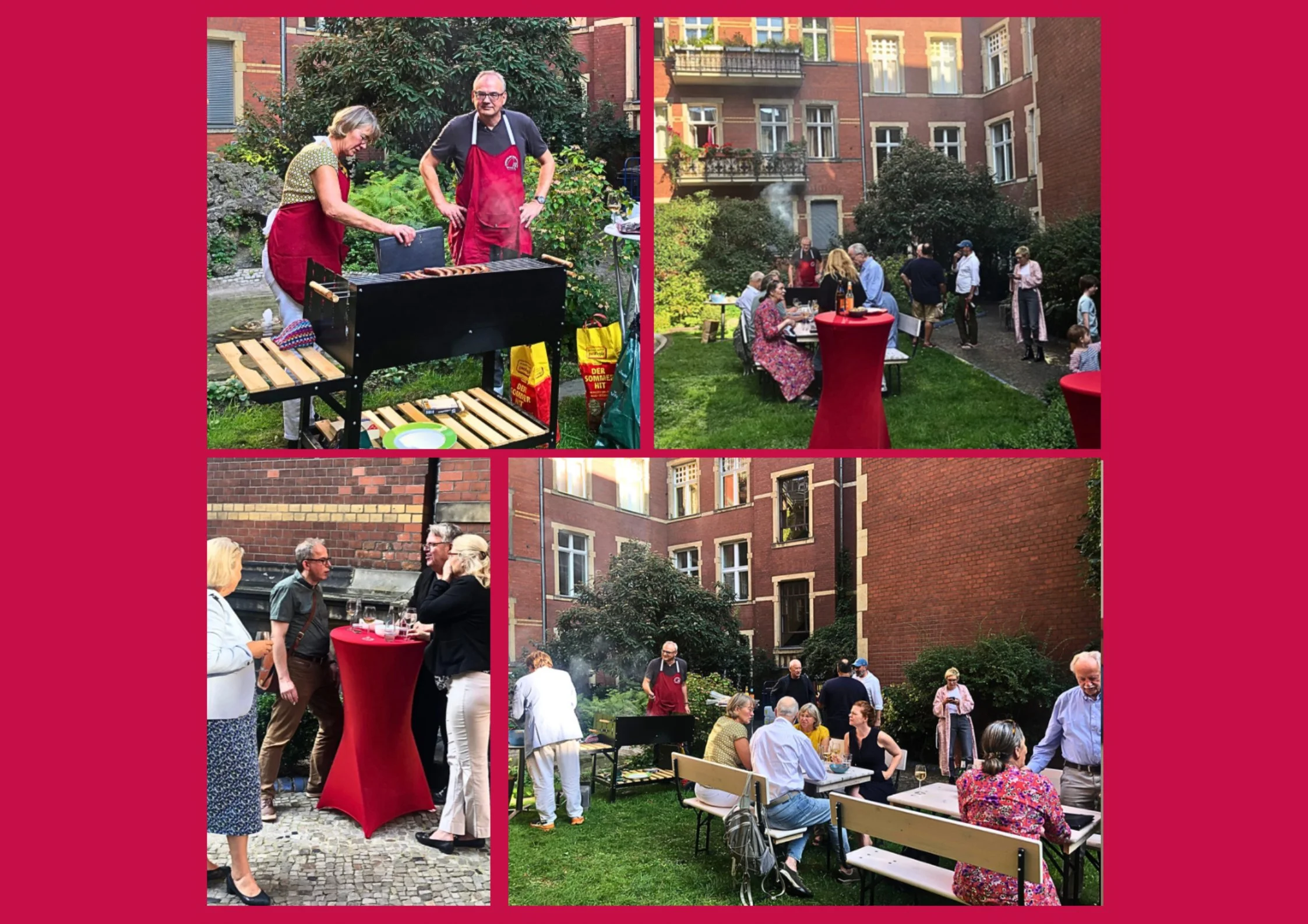 Hoffest mit unseren Mieter*innen