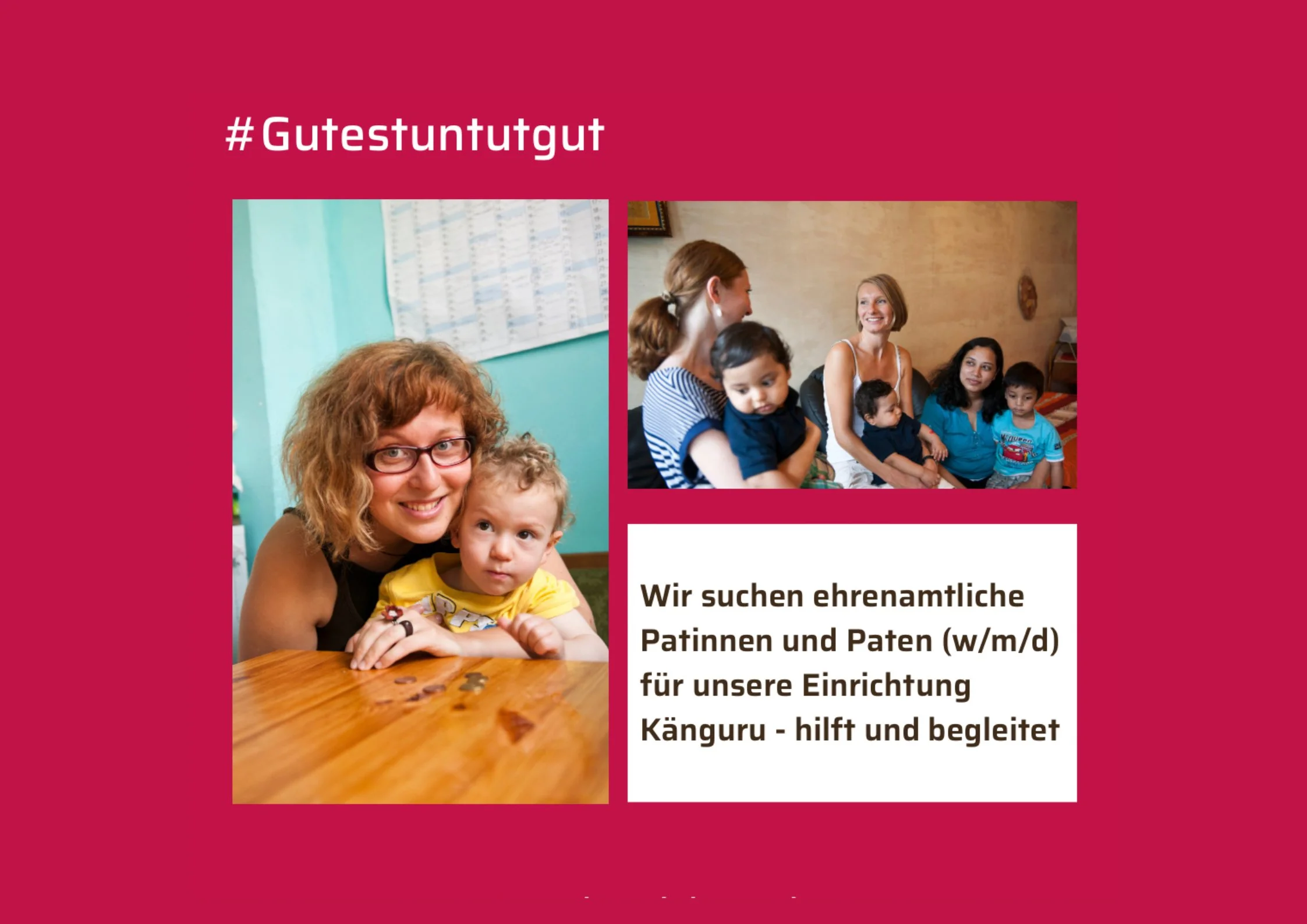 Ehrenamtliche Patinnen und Paten (w/m/d) gesucht