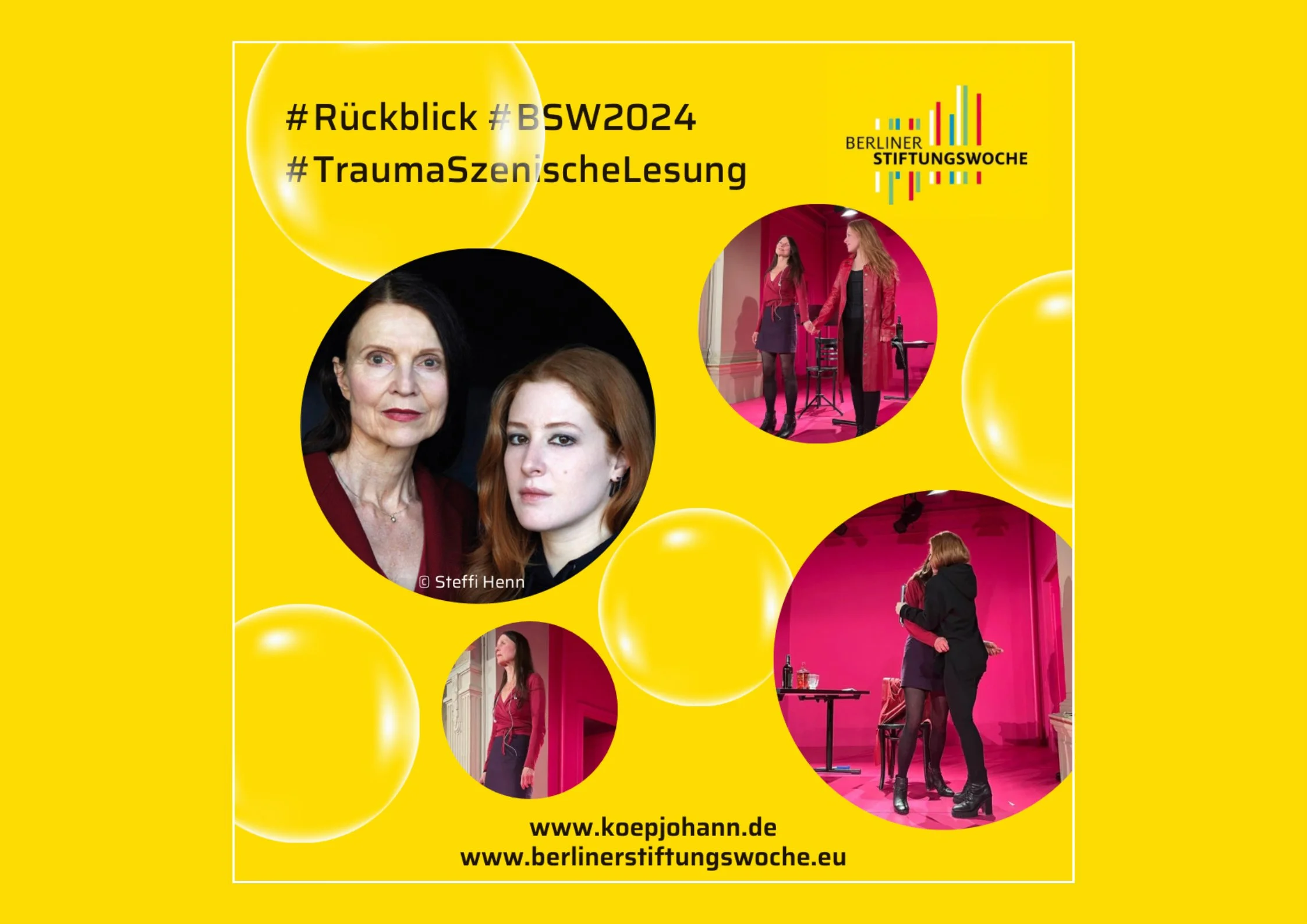 Szenische Lesung „Trauma - eine Liebesgeschichte" von Torsten Buchsteiner