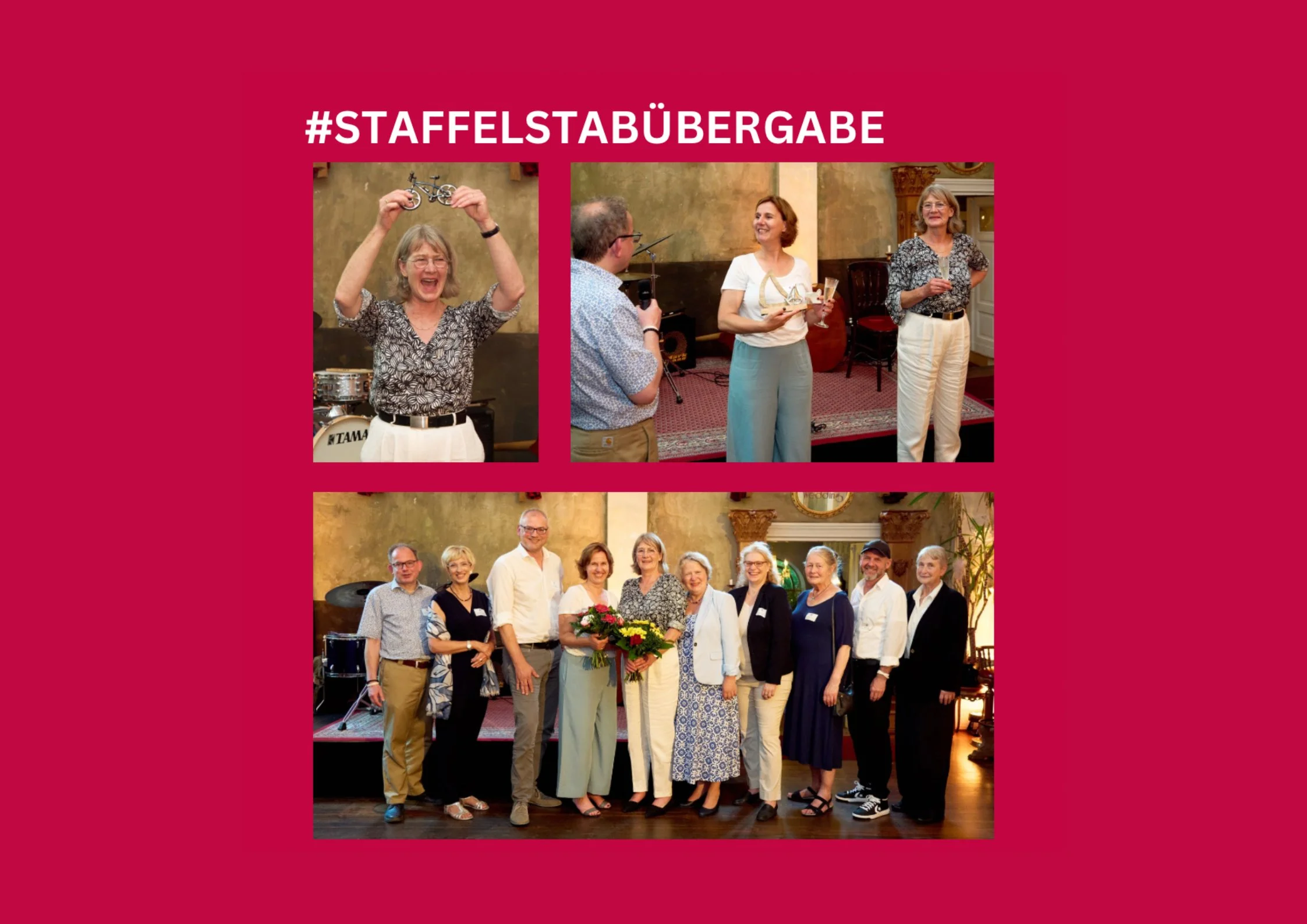 Sommerfest mit Staffelstabübergabe