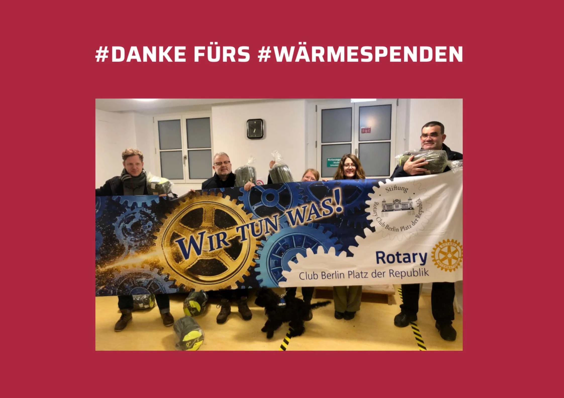 Danke an alle Wärmespender*innen