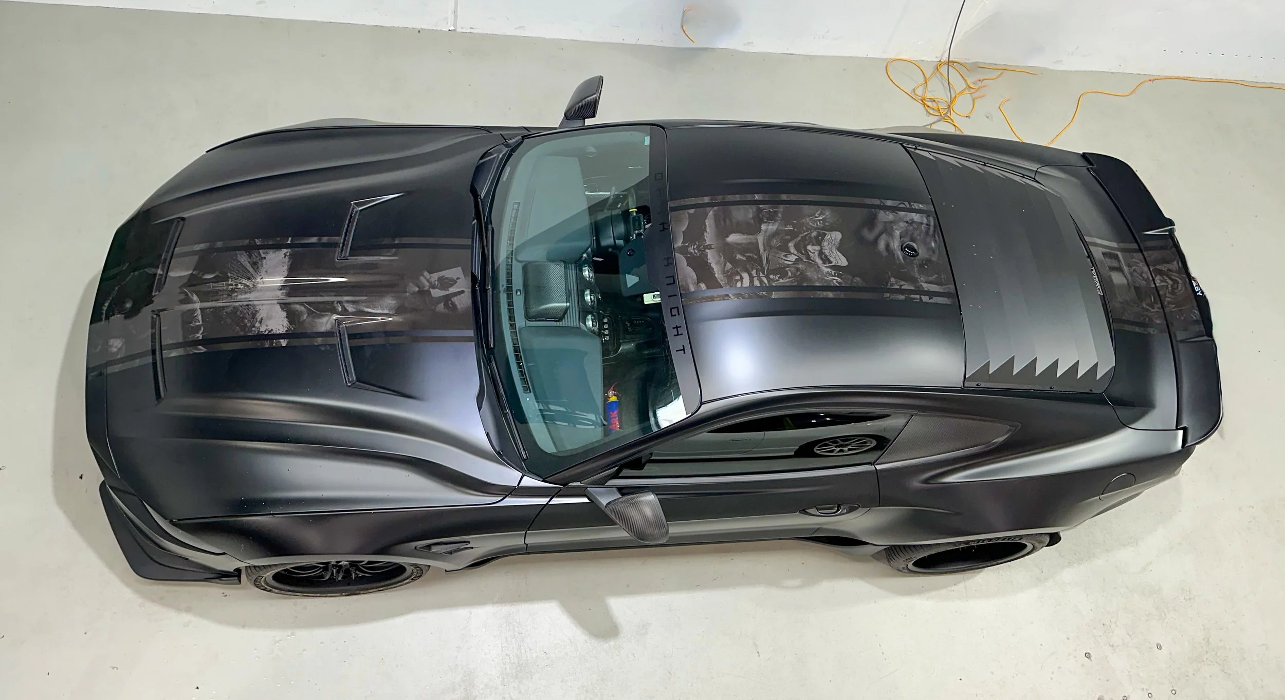 Custom Batman stripe super snake