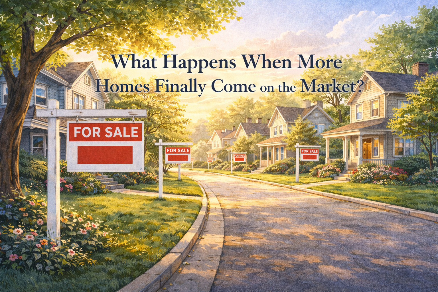 What Happens When More Homes Finally Come on the Market?
