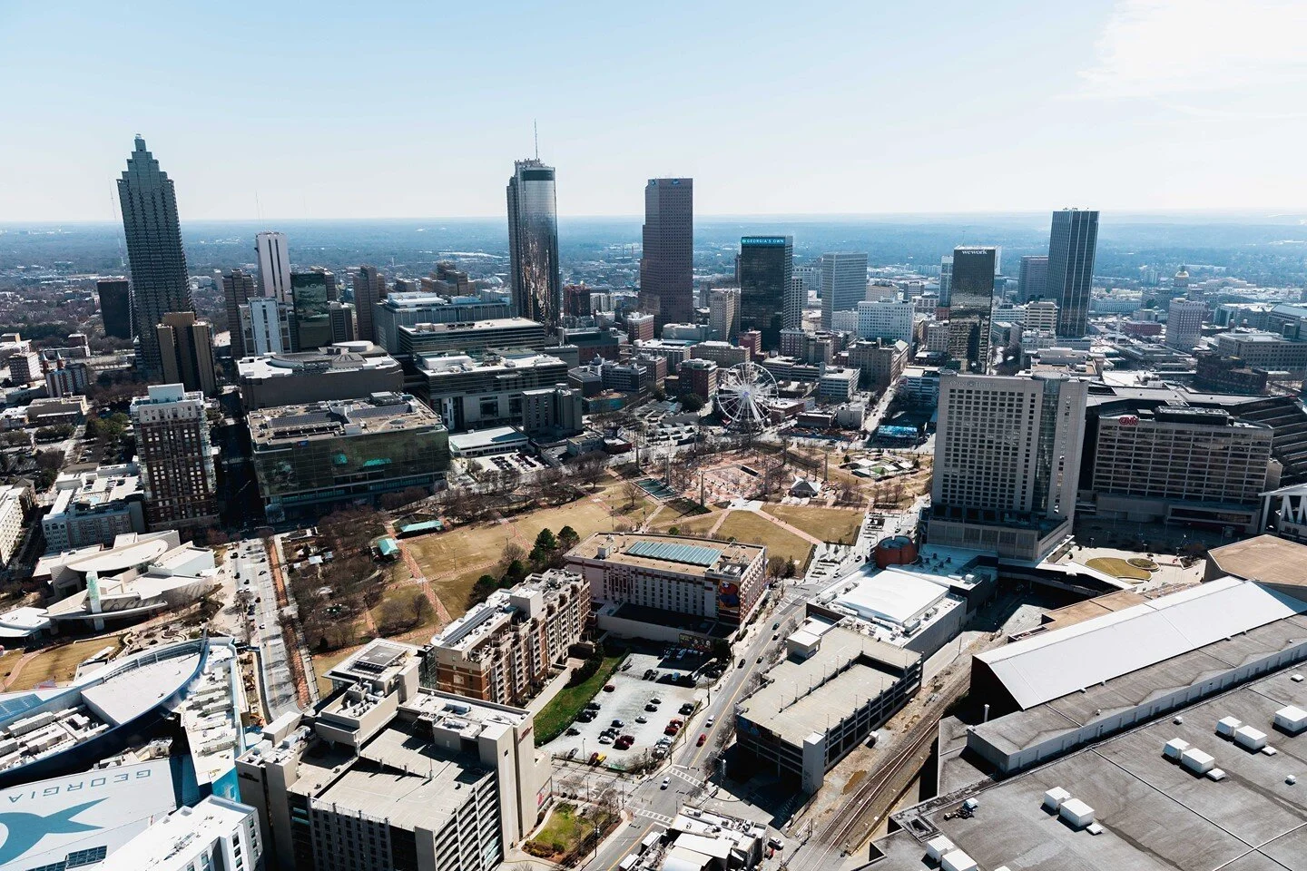 A crisp winter morning in Atlanta. 😍
Can you spot your favorite place Downtown?