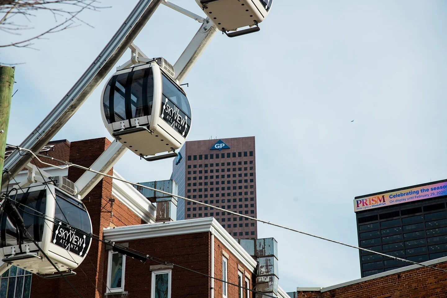 After its construction in Bern, Switzerland in 2009, Skyview Atlanta was located next to the Louvre in Paris, France, and then moved to Pensacola, Florida before calling Atlanta its permanent home in 2013.  From 200 feet up, you can experience the At