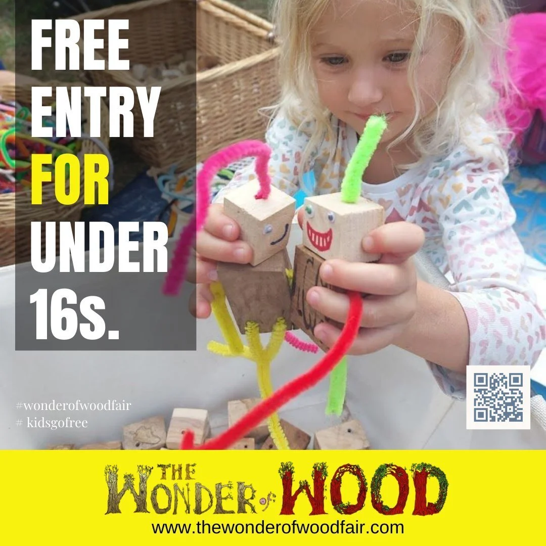 🚨 Reminder! Tickets are available at the gate: &pound;10 for adults, &pound;15 for the weekend, and kids under 16 go free. Don&rsquo;t miss out on this wood-filled adventure! 🎟️✨ #WonderOfWood #TicketsOnSale