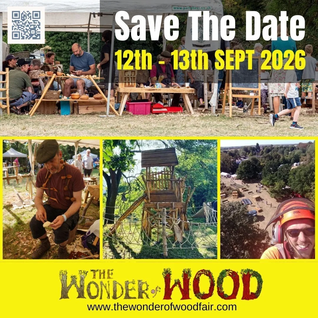🌳 𝗦𝗮𝘃𝗲 𝘁𝗵𝗲 𝗗𝗮𝘁𝗲 &ndash; 𝗧𝗵𝗲 𝗪𝗼𝗻𝗱𝗲𝗿 𝗼𝗳 𝗪𝗼𝗼𝗱 𝗙𝗮𝗶𝗿 𝟮𝟬𝟮𝟲! 🌳
The Wonder of Wood Fair is back for another fantastic weekend of outdoor fun, hands-on activities, live entertainment and wonderful woodcraft.
Bring the famil