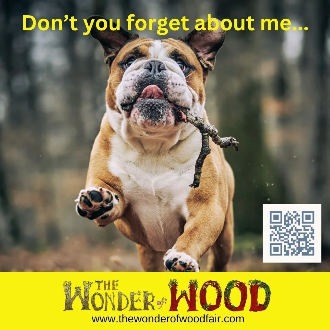 🐕 𝗗𝗼𝗴𝘀 𝗪𝗲𝗹𝗰𝗼𝗺𝗲 𝗮𝘁 𝗧𝗵𝗲 𝗪𝗼𝗻𝗱𝗲𝗿 𝗼𝗳 𝗪𝗼𝗼𝗱 𝗙𝗮𝗶𝗿! 🐕
Planning your visit to The Wonder of Wood Fair? Don&rsquo;t forget to bring your furry friend along!
Dogs are welcome to enjoy the weekend with you, so there&rsquo;s no ne