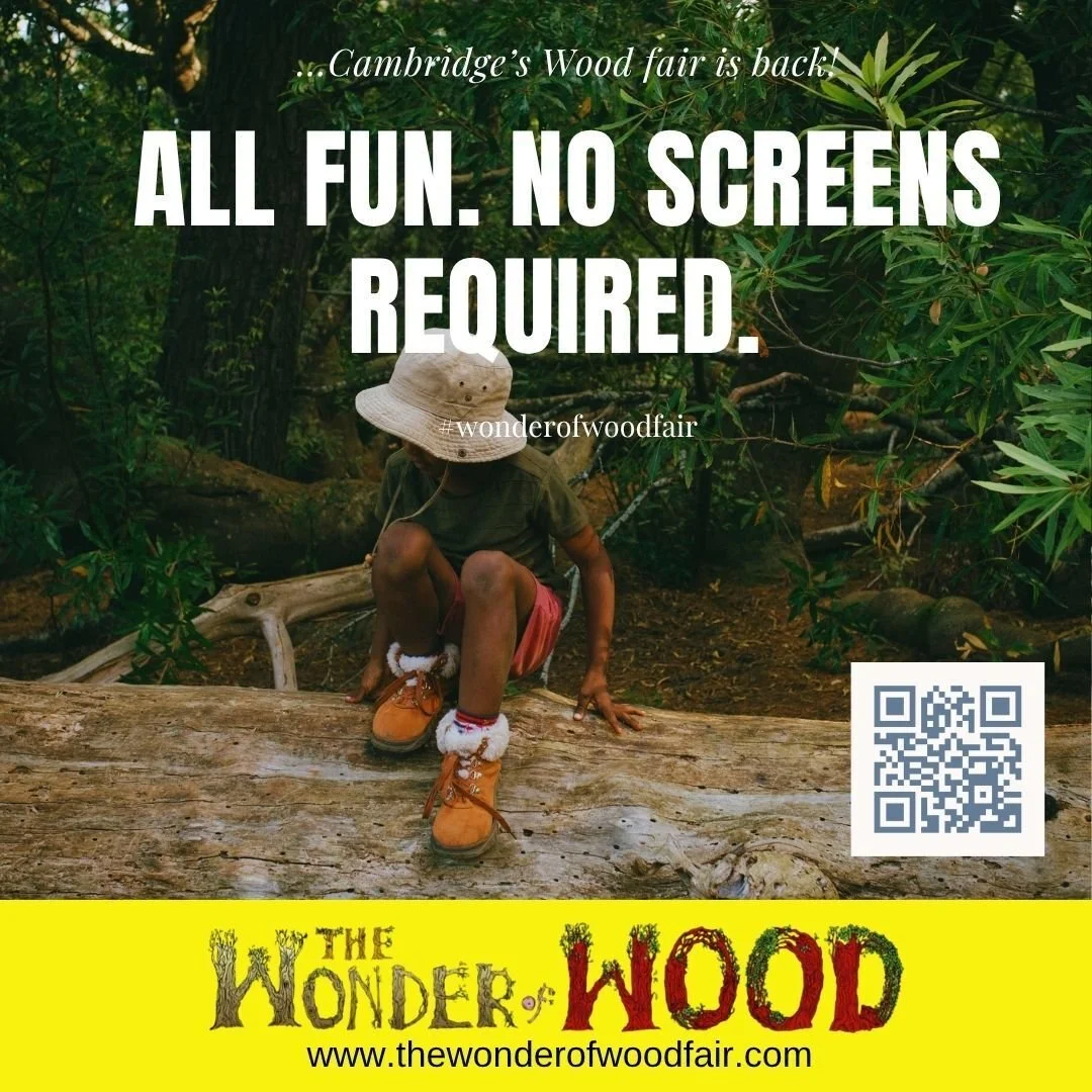 🌳 𝗔𝗹𝗹 𝗳𝘂𝗻. 𝗡𝗼 𝘀𝗰𝗿𝗲𝗲𝗻𝘀 𝗿𝗲𝗾𝘂𝗶𝗿𝗲𝗱. 🌳
Let the kids run, climb, build, explore and discover something new at The Wonder of Wood Fair 2026.
With hands-on activities, outdoor fun, crafts, food, music and plenty to keep curious minds