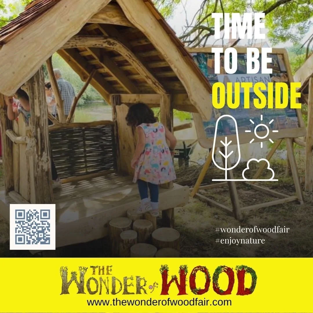 🌳 𝗟𝗲𝘁 𝗧𝗵𝗲𝗺 𝗥𝘂𝗻, 𝗖𝗹𝗶𝗺𝗯, 𝗕𝘂𝗶𝗹𝗱 𝗮𝗻𝗱 𝗘𝘅𝗽𝗹𝗼𝗿𝗲! 🌳
The Wonder of Wood Fair is a fantastic chance for children to get outside, try something new and enjoy a proper hands-on day out.
From tree climbing and den building to craft