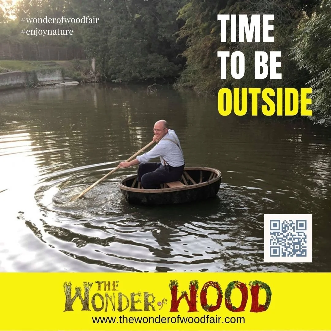 🛶 𝗡𝗼𝘄 𝗧𝗵𝗶𝘀 𝗜𝘀 𝗛𝗼𝘄 𝘁𝗼 𝗘𝗻𝗷𝗼𝘆 𝘁𝗵𝗲 𝗢𝘂𝘁𝗱𝗼𝗼𝗿𝘀! 🛶
Fresh air, water, woodcraft and a round boat on a lake&hellip; what more could you want from a day out? 😄
The Wonder of Wood Fair 2026 is all about celebrating the outdoors, 