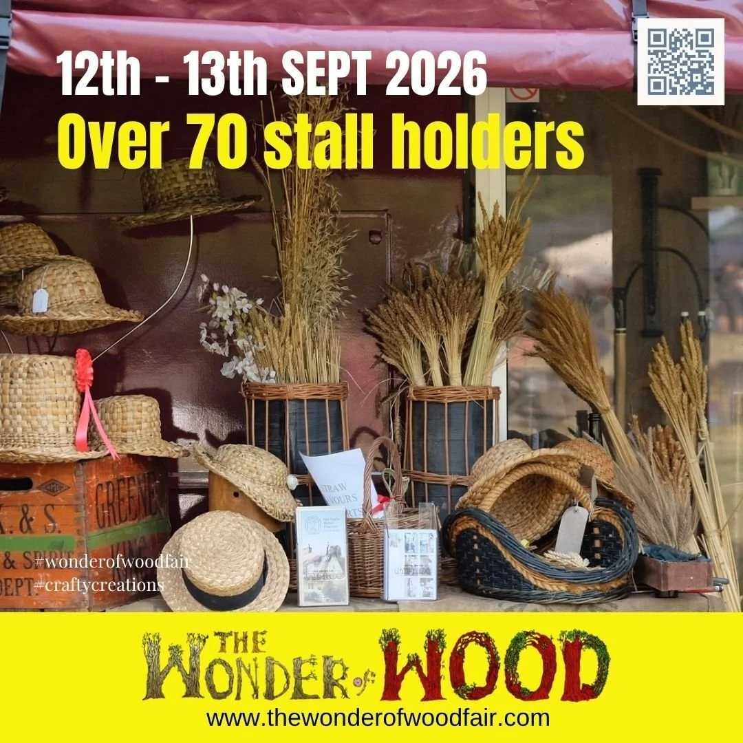 🛍️ 𝗢𝘃𝗲𝗿 𝟳𝟬 𝗦𝘁𝗮𝗹𝗹𝗵𝗼𝗹𝗱𝗲𝗿𝘀 𝘁𝗼 𝗘𝘅𝗽𝗹𝗼𝗿𝗲! 🛍️
The Wonder of Wood Fair 2026 is back with more than 70 stallholders bringing you a wonderful mix of crafts, gifts, food, demonstrations, handmade products and woodland-inspired finds