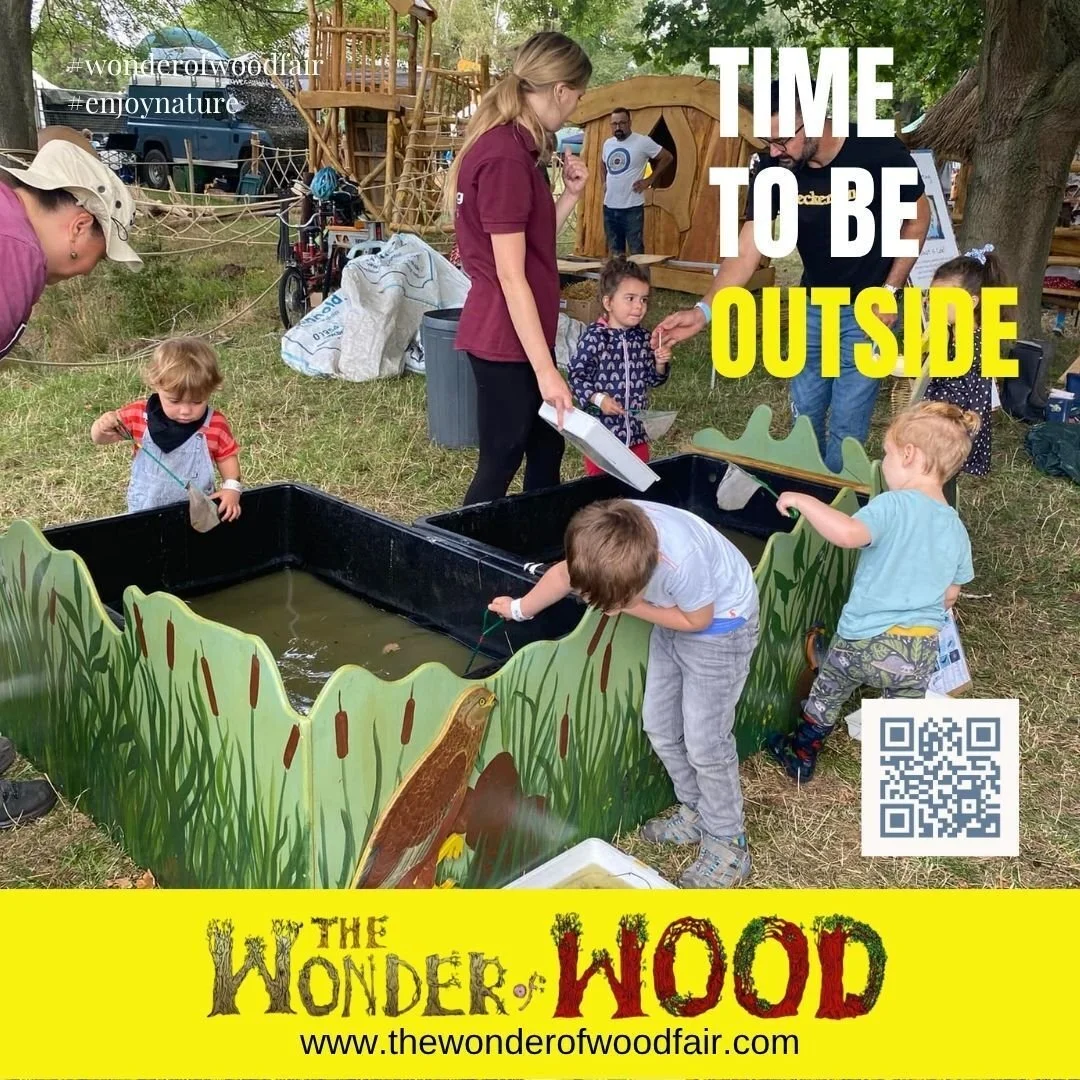 𝗧𝗵𝗲𝗿𝗲&rsquo;𝘀 𝗻𝗼𝘁𝗵𝗶𝗻𝗴 𝗾𝘂𝗶𝘁𝗲 𝗹𝗶𝗸𝗲 𝘁𝗵𝗲 𝗲𝘅𝗰𝗶𝘁𝗲𝗺𝗲𝗻𝘁 𝗼𝗳 𝗱𝗶𝘀𝗰𝗼𝘃𝗲𝗿𝗶𝗻𝗴 𝘄𝗵𝗮𝘁&rsquo;𝘀 𝗵𝗶𝗱𝗶𝗻𝗴 𝗯𝗲𝗻𝗲𝗮𝘁𝗵 𝘁𝗵𝗲 𝘀𝘂𝗿𝗳𝗮𝗰𝗲. 🐸
At The Wonder of Wood Fair 2026, children can enjoy hands-on outdoo