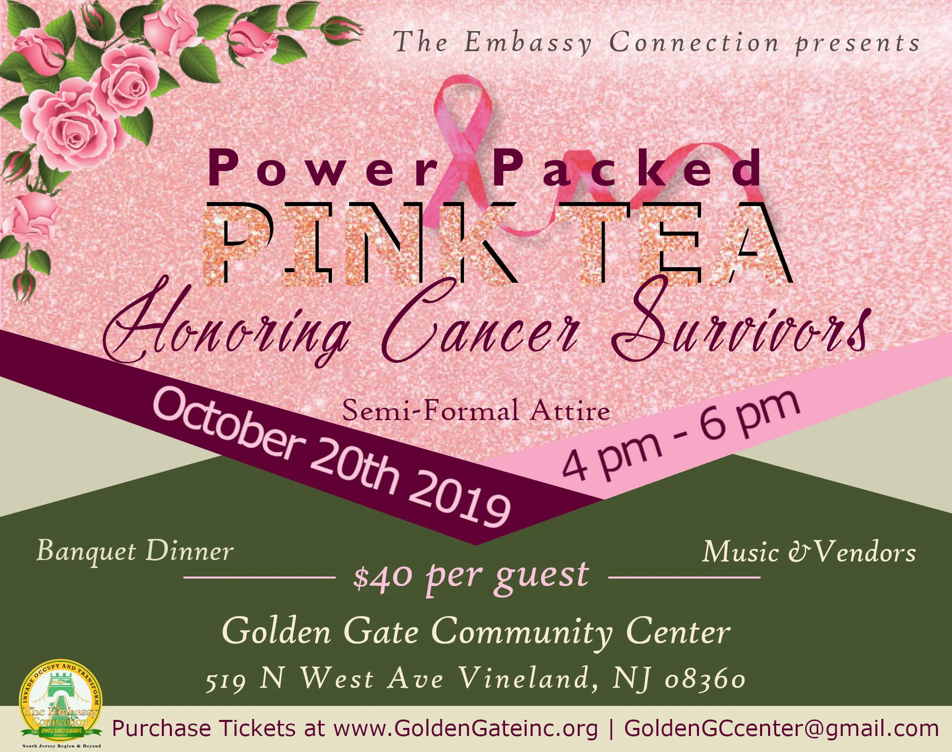 Power Packed Pink Tea Banquet