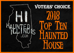 HauntedIllinois.com 2018 Visitors’ Choice Top Ten award