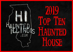 HauntedIllinois.com 2019 Official Top Ten Haunted House award