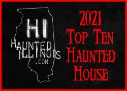 HauntedIllinois.com 2021 Official Top Ten Haunted House award