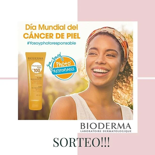 .
🎉Con motivo del #diamundialdelcancerdepiel y en unión con @bioderma_colombia ,  vamos a premiar a uno de mis seguidores👏🏻🎁 con  un  protector solar.
(Photoderm MAX Lait)
.
🎉Participar es muy fácil : .
1. Seguir mi cuenta 👩🏻&zwj;⚕️: @dianai