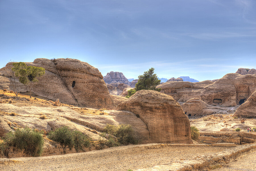 Rock Formations, Petra, Jordan