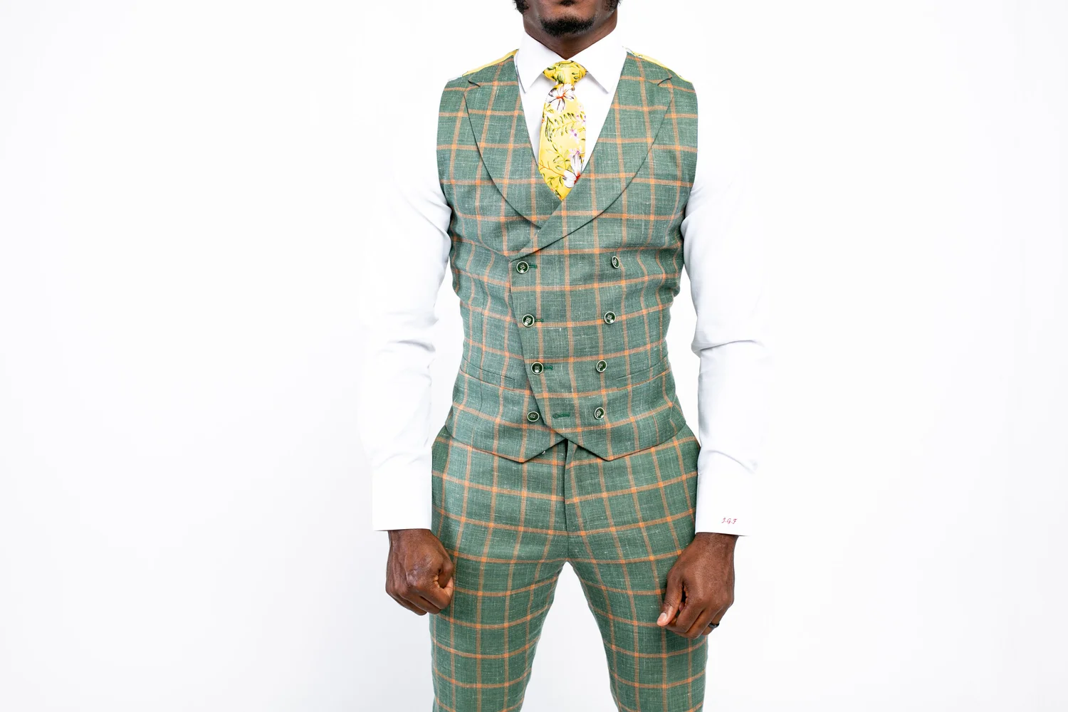 slim fit dress slacks ARISTOCRAT VEST main image 1