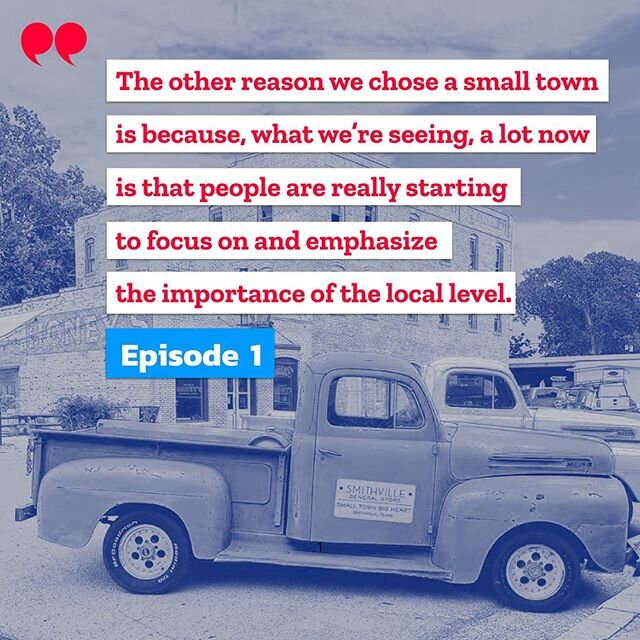 Why Smithville? Because it&rsquo;s a pretty cool place (but also this)! Tag a friend who you think might be interested in watching Episode 1  this THURSDAY @ noon! &bull;
&bull;
&bull;
#smithville #texas #politics #political #election #2020 #local #l