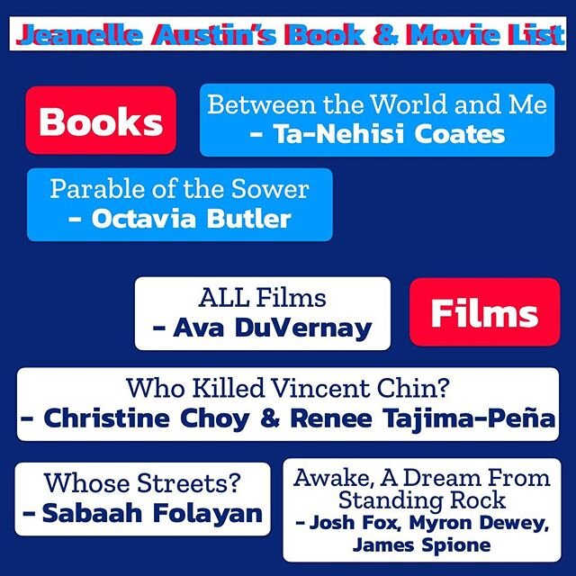 Episode 5&ndash;a Conversation on Race in America is OUT NOW! Click on the @projectdivided page to watch out interview with Jeanelle Austin, the Founder of Racial Agency Initiative. If you&rsquo;re interested here are some of the books &amp; movies t