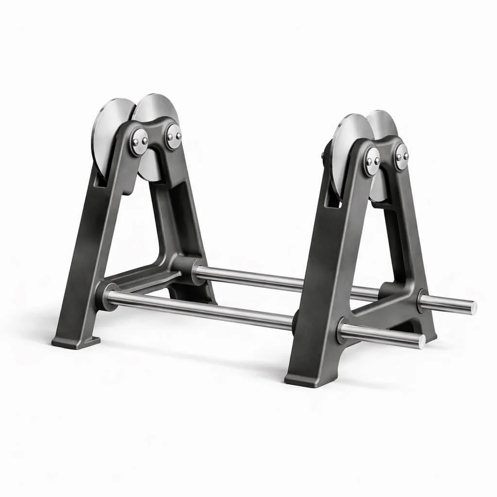 A-frame balancing ways, static balancing ways