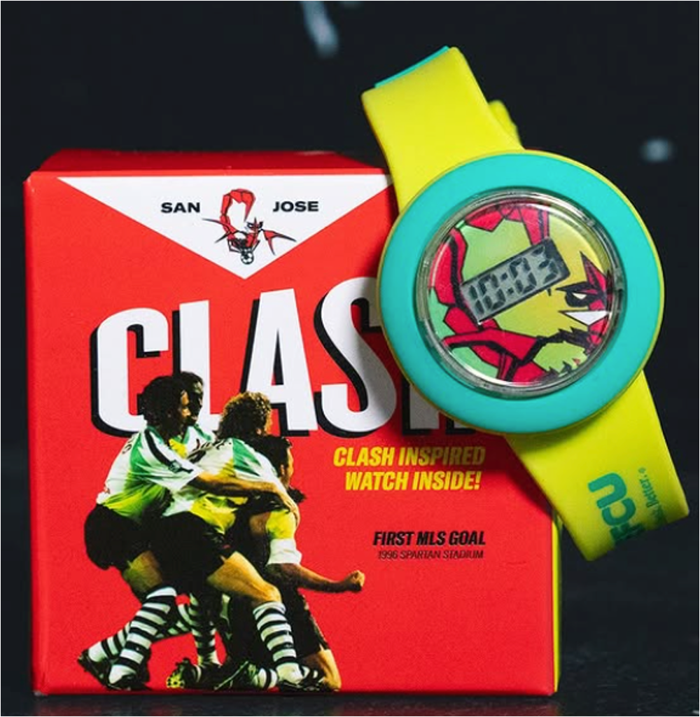 San Jose Quakes Retro Watch