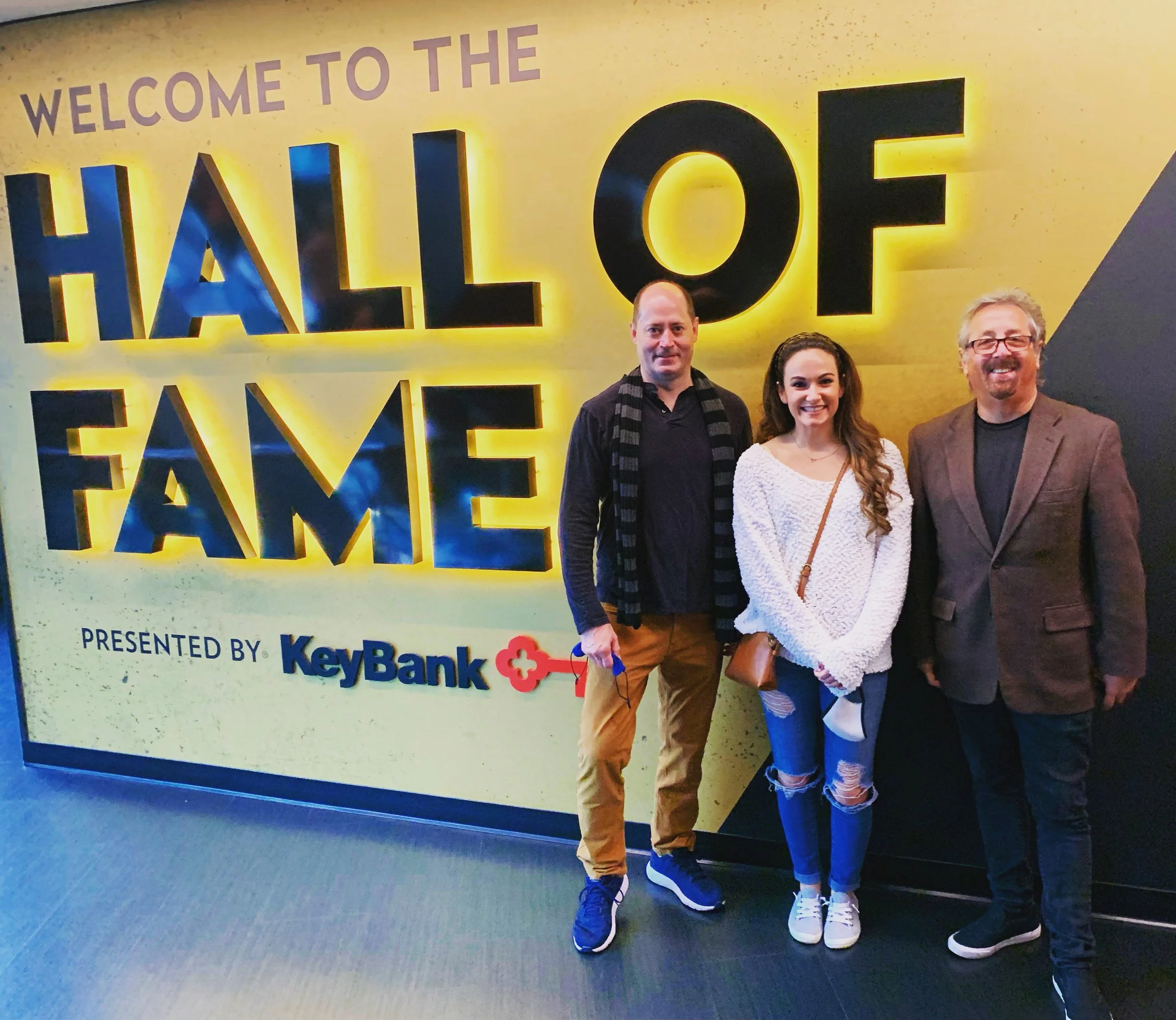 Mark Ross, Lou Spoltore & Erika Finley, Rock & Roll Hall of Fame, OAPN 2021