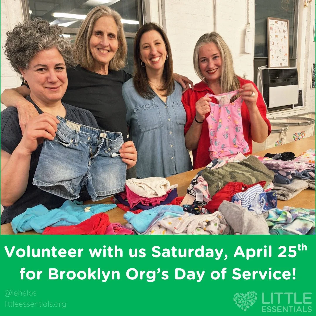 Brooklyn backs Brooklyn! We are soooo excited to be included in Brooklyn Org's @bklynorg Day of Service on 4/25!  Be a part of the change in Brooklyn and help us serve 10,000+ kids this year by sorting, cleaning, and packing essential items at our wa
