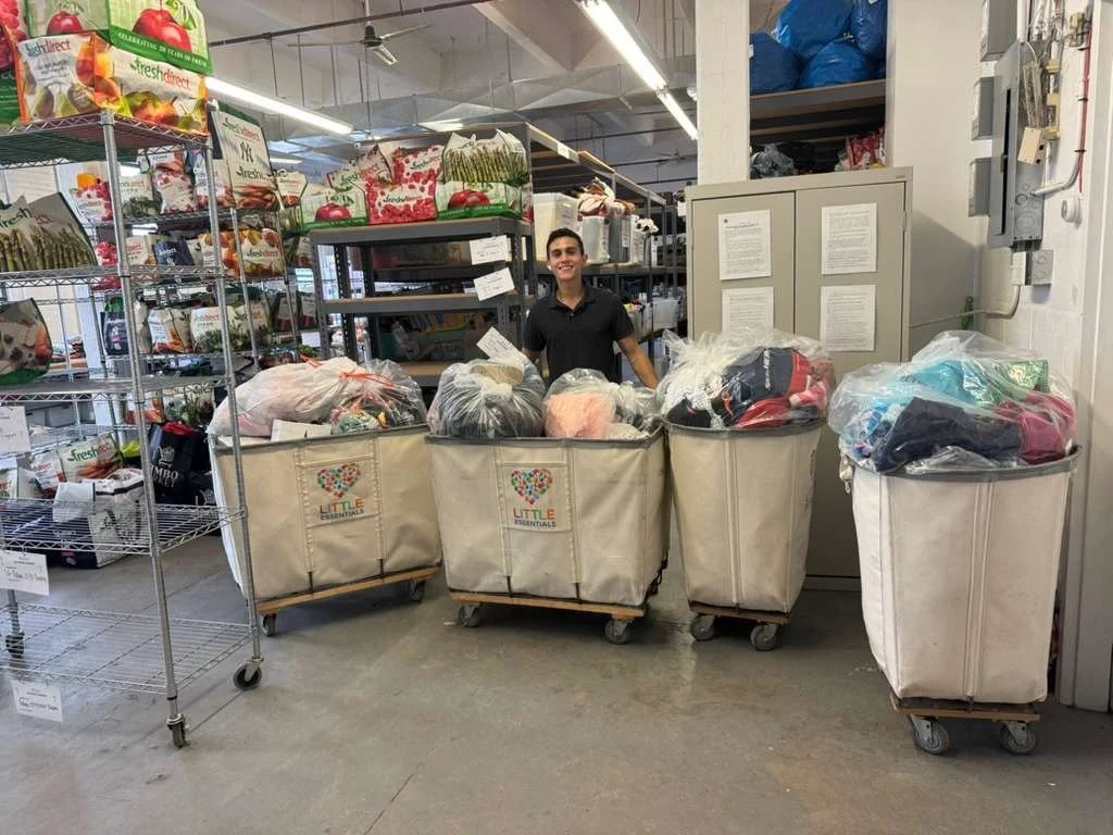 Thank you @parachutebrooklyn and our Advisory Board member @acbforeva for this fantastic donation of children&rsquo;s clothing and more! Spring is a great time to #donate gently used clothes, shoes, gear, books, toys and new diapers and wipes for kid