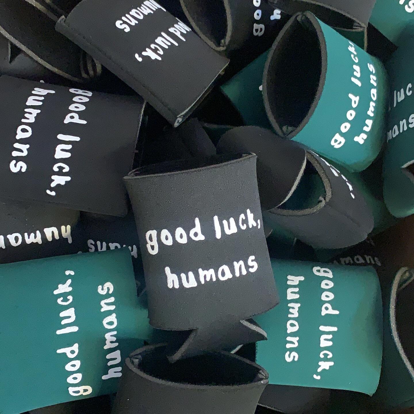 We got coozies for days! They&rsquo;re a fun, inexpensive way to promote your brand!