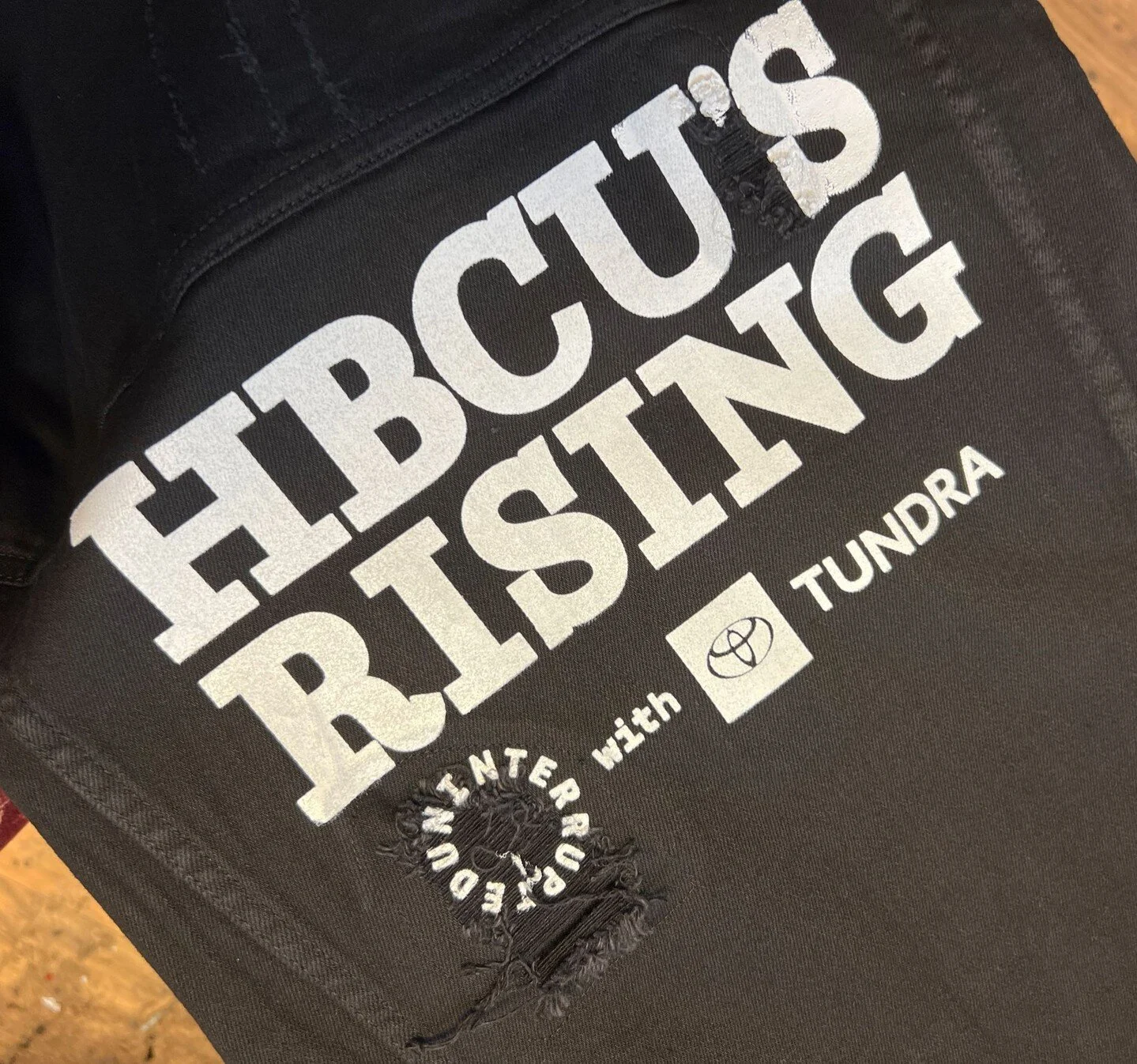 Did you know we can screen print on denim?? Ask about how we can add some style to your jeans, jackets, vests or any other denim you can think of!