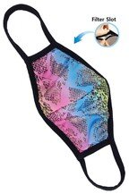 BH Snake print Dust Proof Washable Mask