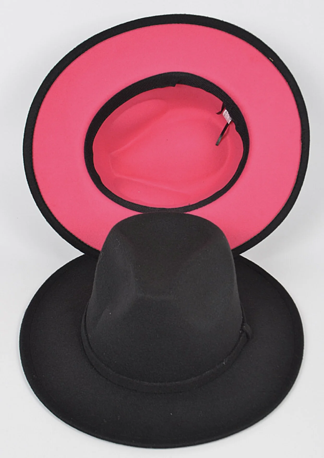 Bold Bottom Fedora