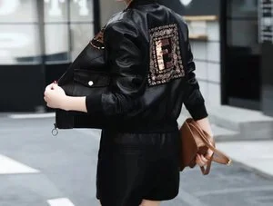 Designer Fashion FF Moto Jacket