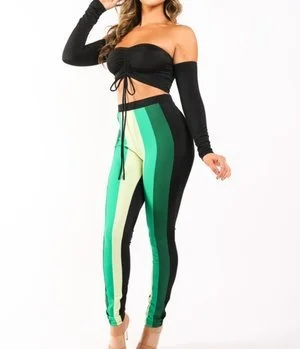 Mean Green Two Piece Set