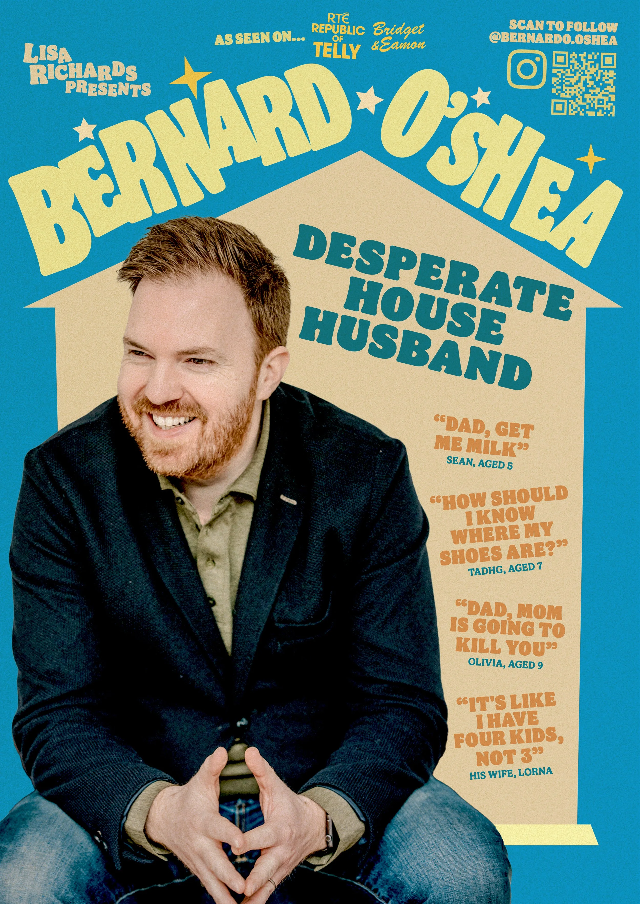 Bernard O'Shea Desperate House Husband