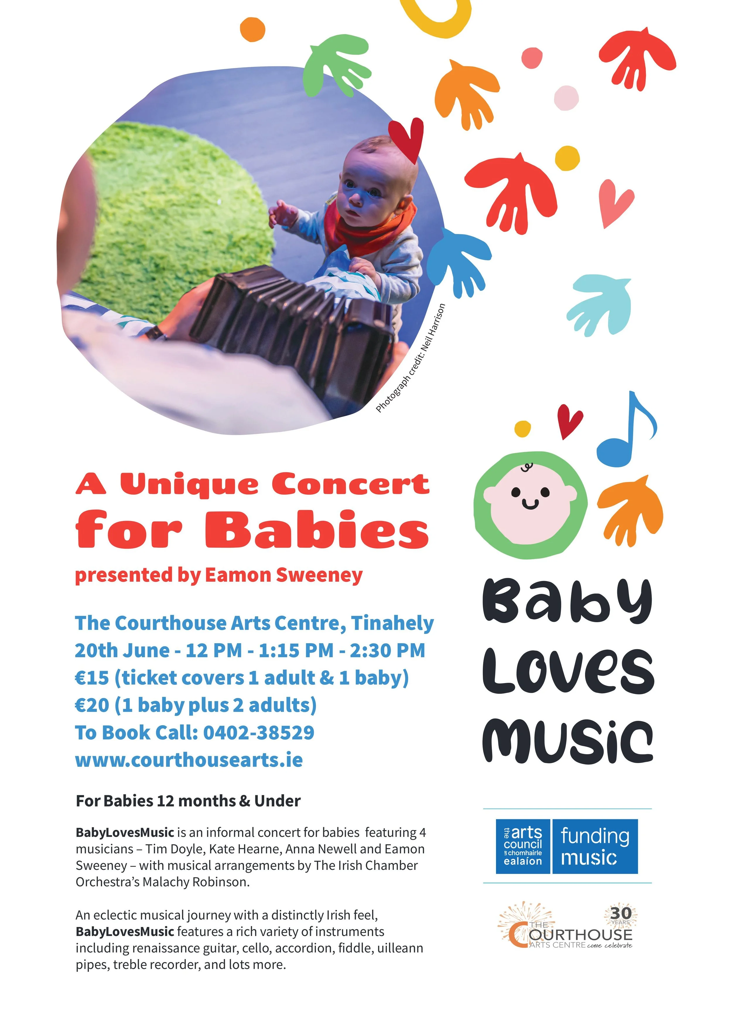 'CONCERT FOR BABIES'  presented by Eamon Sweeney