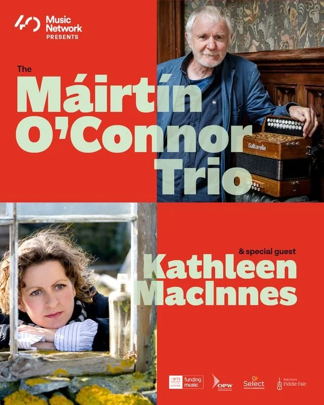 Music Network Presents Máirtín O’ Connor Trio 