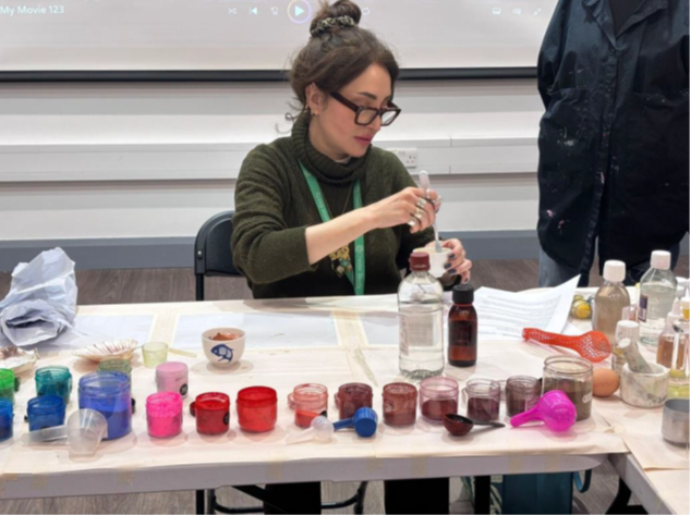 Pigment to Paint, Natural Color &amp; Egg Tempera Workshop: Roxana Manouchehri