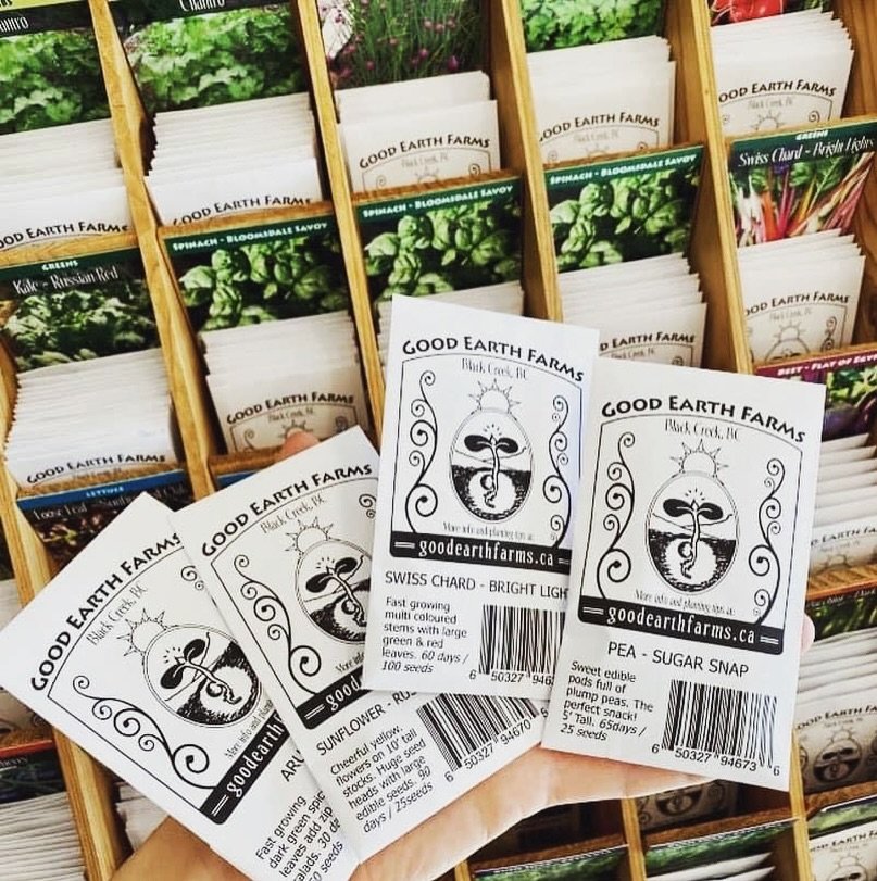FREE GIFT WITH PURCHASE TOMORROW, SATURDAY, APRIL 20TH! 🥳🌱

Come on in tomorrow to celebrate Earth Day with us! Pick up your free seed pack as our special Seeds of the Earth themed gift with purchase, and get your gardens growing!🍓🥒🥕🍅

Thanks f