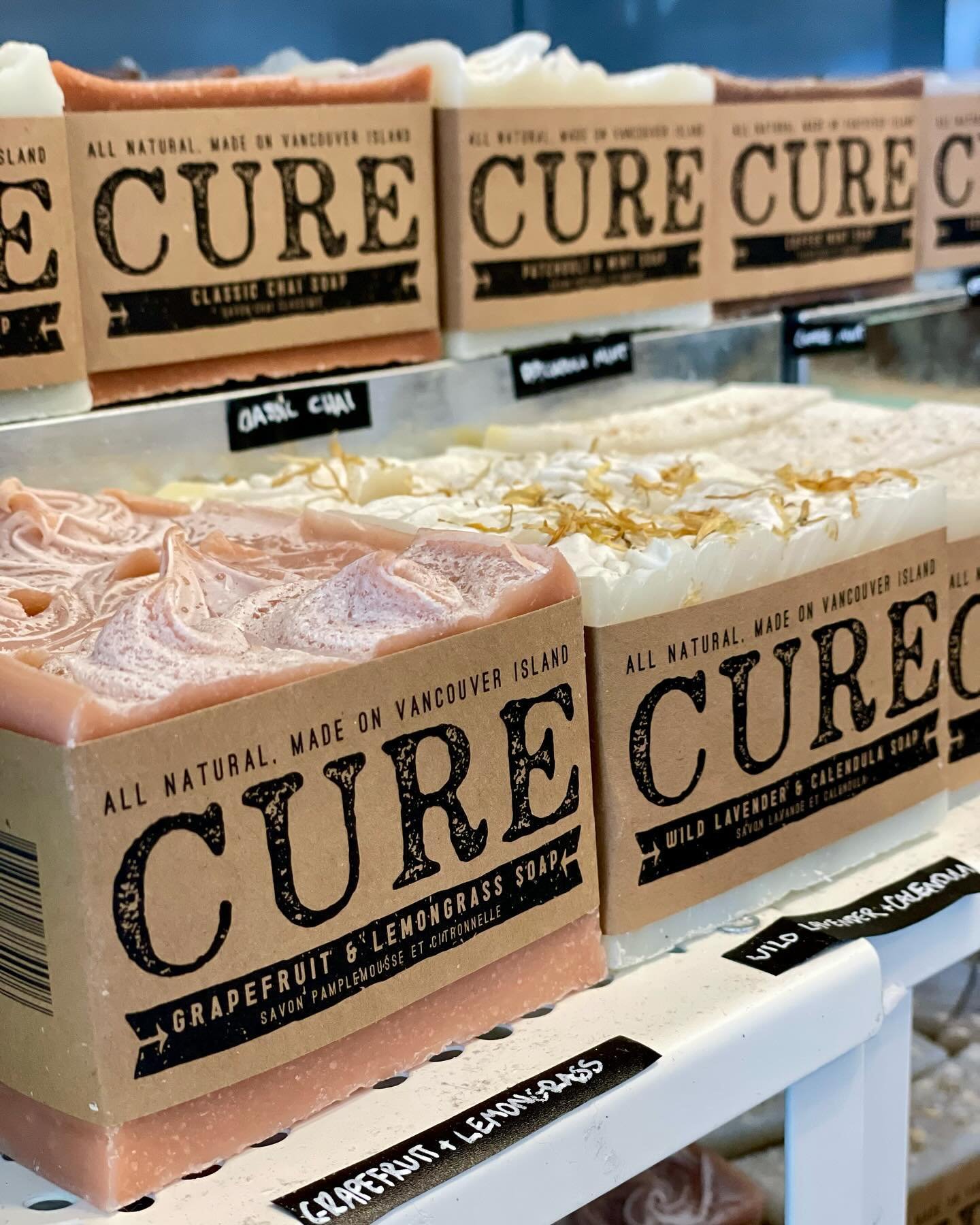 We&rsquo;ve got another new Vancouver Island vendor on the block! @curesoaps was created by Kerianne &amp; Katie, but has a new woman at the helm! Alison came from the Okanagan, but over the past 15 years has planted some roots on this little rock we