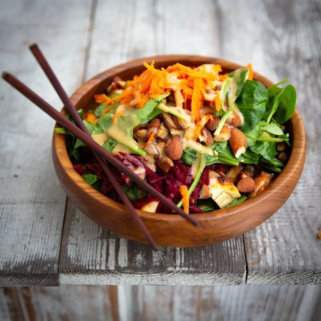 One of our favourite things to eat in the warmer weather is this light yet hearty (and super delicious) Glory Bowl.

It&rsquo;s great to make on your own or with your family, and a perfect meal to have as a potluck because everyone can just bring 2-3