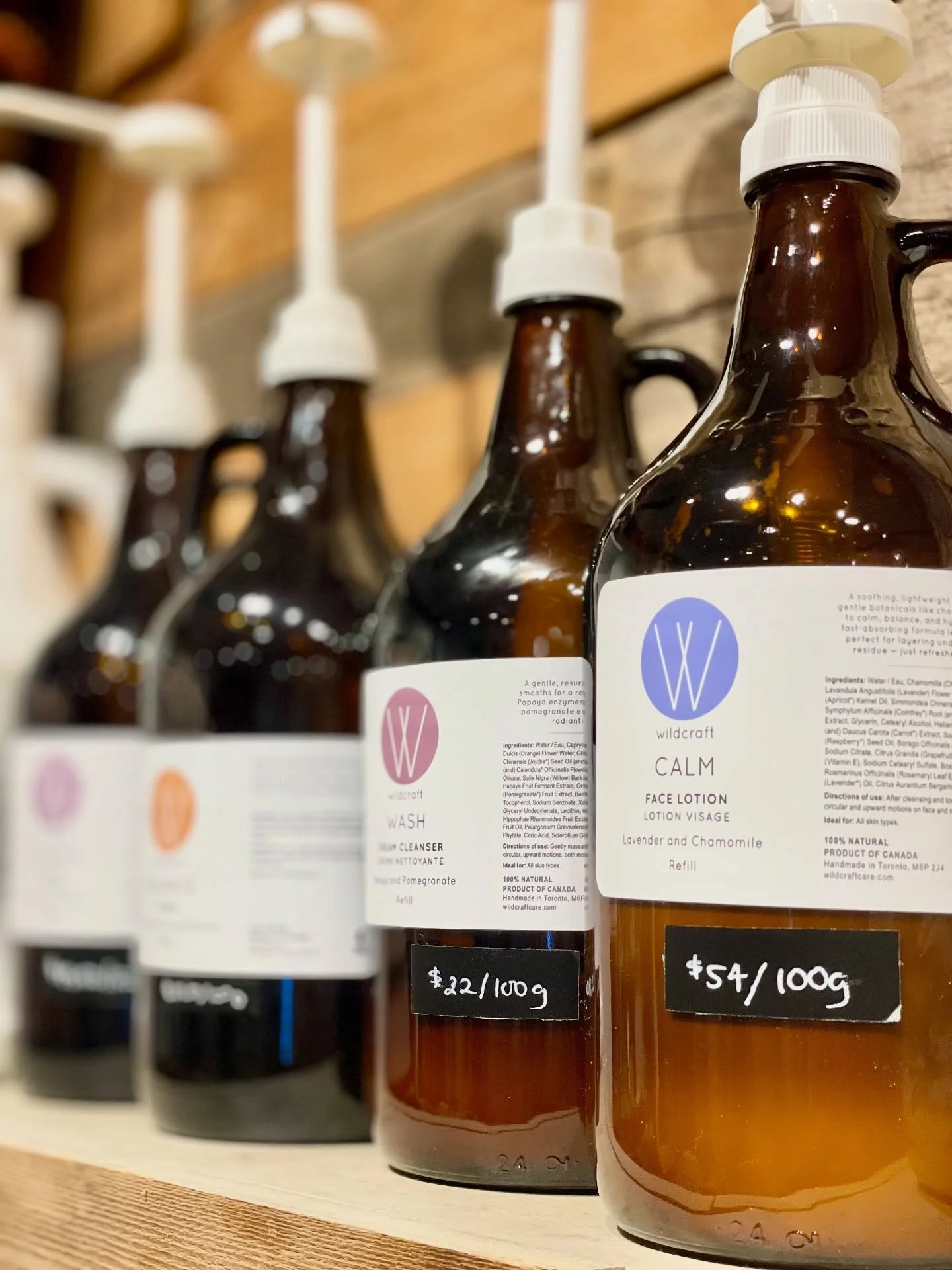 NEW!! Calm Face Lotion in BULK! 🤩

We are SO excited to be expanding the refillable options of our @wildcraftcare skin care line&hellip; a reflection of how much our community loves it! And if you haven&rsquo;t tried it, bulk is such a wonderful way