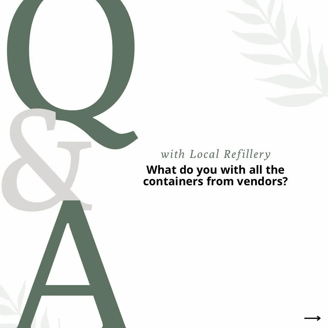 Although we love being able to keep these containers in a circular economy with vendors like @cumberlandcleaningco, @greencuisineveg, @jennymariescrackers, and one of our nearest vendors - @abuelos_foods, they&rsquo;re also put to good use by our com